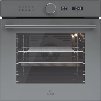 Духовой шкаф Электрический Lex EDM 1002 ONE GR серый - купить недорого с доставкой в интернет-магазине