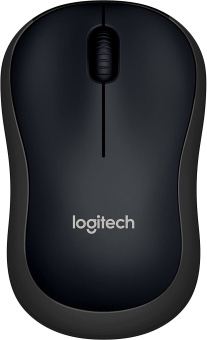 Мышь Logitech B220 Silent черный оптическая 1000dpi silent беспров. USB 2but (910-005553) - купить недорого с доставкой в интернет-магазине