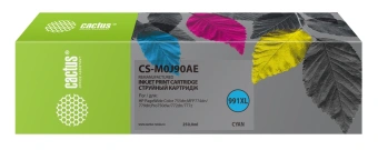 Картридж струйный Cactus CS-M0J90AE 991XL голуб.пигм. (250мл) для HP PW 755dn/MFP774dn/779dn/Pro750dw/772dn с чипом - купить недорого с доставкой в интернет-магазине
