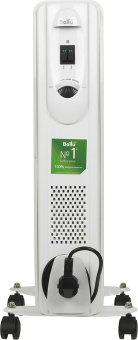 Радиатор масляный Ballu Comfort BOH/CM-07WDN 1500Вт белый/черный - купить недорого с доставкой в интернет-магазине