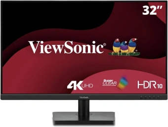 Монитор ViewSonic 32" VA3208-4K-HD черный VA LED 4ms 16:9 HDMI M/M матовая 3000:1 300cd 178гр/178гр 3840x2160 60Hz DP 4K 6.6кг - купить недорого с доставкой в интернет-магазине