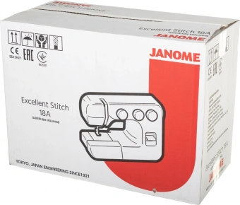 Швейная машина Janome Excellent Stitch 18A белый - купить недорого с доставкой в интернет-магазине