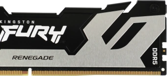 Память DDR5 32GB 6400MHz Kingston KF564C32RS-32 Fury Renegade Silver XMP RTL Gaming PC5-51200 CL32 DIMM 288-pin 1.4В с радиатором Ret - купить недорого с доставкой в интернет-магазине