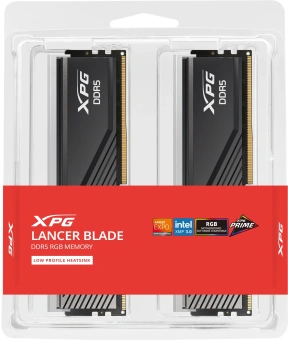 Память DDR5 2x8GB 5600MHz A-Data AX5U5600C468G-DTLABRBK XPG Lancer Blade RGB RTL Gaming PC5-44800 CL46 DIMM UDIMM ECC 288-pin 1.1В kit single rank с радиатором Ret - купить недорого с доставкой в интернет-магазине