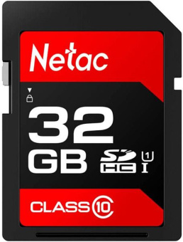Флеш карта SDHC 32GB Netac NT02P600STN-032G-R P600 w/o adapter - купить недорого с доставкой в интернет-магазине