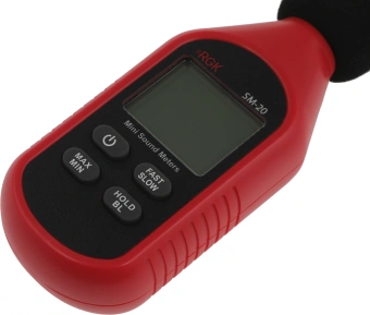 Измеритель уровня шума RGK SM-20 портативный красный/черный (776530) - купить недорого с доставкой в интернет-магазине