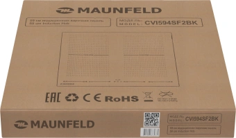 Индукционная варочная поверхность Maunfeld CVI594SF2BK Inverter черный - купить недорого с доставкой в интернет-магазине