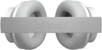 Наушники накладные A4Tech Bloody MH390 белый беспроводные bluetooth оголовье (MH390 WHITE) - купить недорого с доставкой в интернет-магазине