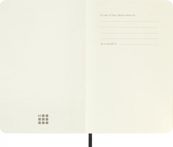 Блокнот Moleskine CLASSIC SOFT QP613 Pocket 90x140мм 192стр. нелинованный мягкая обложка черный - купить недорого с доставкой в интернет-магазине