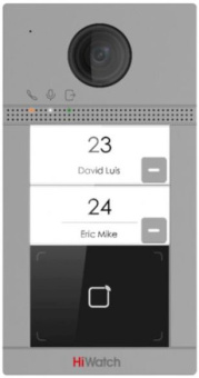 Видеопанель Hikvision DP-D4212W/Flush цвет панели: серый - купить недорого с доставкой в интернет-магазине