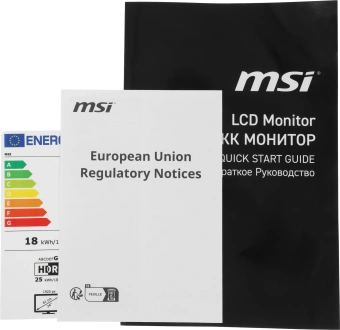 Монитор MSI 23.8" Pro MP245PG E14 черный IPS LED 16:9 HDMI M/M матовая HAS Piv 300cd 178гр/178гр 1920x1080 144Hz VGA DP FHD 5.25кг - купить недорого с доставкой в интернет-магазине