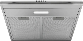 Вытяжка козырьковая Hyundai HFH 6130 IX нержавеющая сталь управление: кнопочное (1 мотор) - купить недорого с доставкой в интернет-магазине