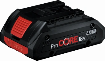 Батарея аккумуляторная Bosch ProCORE18V 18В 4.0Ач Li-Ion (1600A016GB) - купить недорого с доставкой в интернет-магазине