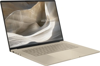 Ноутбук Asus Zenbook A16 UX3607OA-SQ020W Snapdragon X2 Elite Extreme 48Gb SSD1Tb Qualcomm Adreno 16" OLED 3K (2880x1800) Windows 11 Home beige WiFi BT Cam Bag (90NB17W1-M003U0) - купить недорого с доставкой в интернет-магазине
