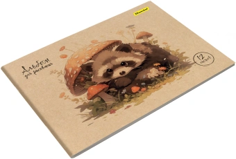 Альбом для рисования Silwerhof 12л. A4 Акварель на крафте 4диз. картон скрепка (упак.:4шт) - купить недорого с доставкой в интернет-магазине