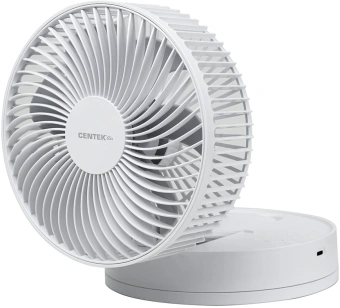 Вентилятор настольный Centek CT-5042 12Вт скоростей:4 белый - купить недорого с доставкой в интернет-магазине
