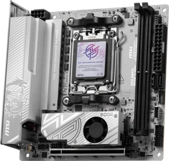 Материнская плата MSI MPG B850I EDGE TI WIFI Socket AM5 AMD B850 2xDDR5 mini-ITX AC`97 8ch(7.1) 5Gigabit RAID+HDMI - купить недорого с доставкой в интернет-магазине
