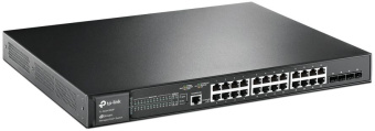 Коммутатор TP-Link SG3428MP (L2+) 24x1Гбит/с 4SFP 24PoE+ 384W управляемый - купить недорого с доставкой в интернет-магазине