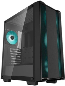 Корпус Deepcool CC560 V2 черный без БП ATX 4x120mm 1xUSB2.0 1xUSB3.0 audio bott PSU - купить недорого с доставкой в интернет-магазине