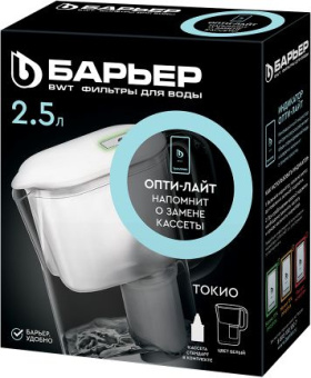 Кувшин Барьер ТОКИО белый 2.5л. - купить недорого с доставкой в интернет-магазине