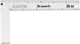 Угольник Matrix 32472 дл.30см - купить недорого с доставкой в интернет-магазине
