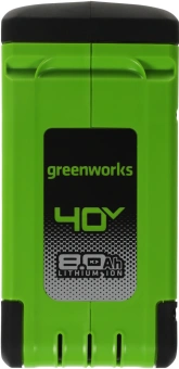 Батарея аккумуляторная Greenworks G40B8 40В 8Ач Li-Ion (2951607) - купить недорого с доставкой в интернет-магазине