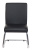Кресло Бюрократ CH-250-V черный эко.кожа полозья металл серебристый - купить недорого с доставкой в интернет-магазине