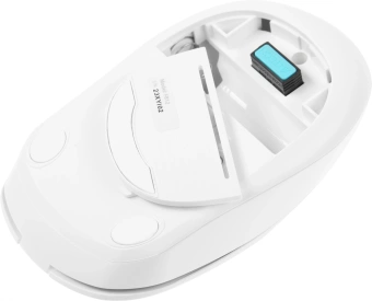 Мышь A4Tech Fstyler FB12 белый оптическая 1200dpi беспров. BT/Radio USB 3but (FB12 WHITE) - купить недорого с доставкой в интернет-магазине