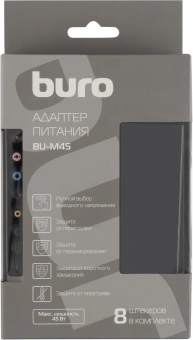 Блок питания Buro BU-U90 автоматический 90W 5V-20V 3A от бытовой электросети - купить недорого с доставкой в интернет-магазине