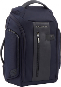 Сумка дорожная Piquadro Brief2 BV6154BR2/BLU синий нейлон/натур.кожа - купить недорого с доставкой в интернет-магазине