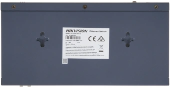 Коммутатор Hikvision DS-3E0510HP-E 9x1Гбит/с 1SFP 6PoE+ 2PoE++ 110W неуправляемый - купить недорого с доставкой в интернет-магазине