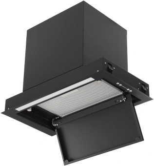 Вытяжка встраиваемая Elica Hidden 2.0 BL MAT/A/52 черный управление: кнопочное (1 мотор) - купить недорого с доставкой в интернет-магазине