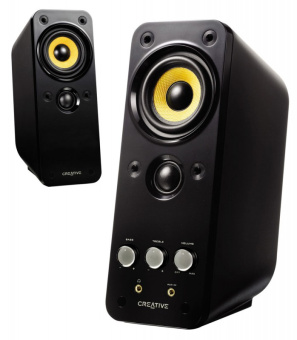 Колонки Creative GigaWorks T20 series II 2.0 черный 28Вт - купить недорого с доставкой в интернет-магазине