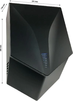 Сушилка для рук G-Teq 8860 PB 1000Вт черный - купить недорого с доставкой в интернет-магазине