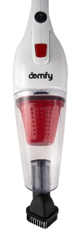 Пылесос ручной Domfy DSC-VC301 1000Вт белый/красный - купить недорого с доставкой в интернет-магазине