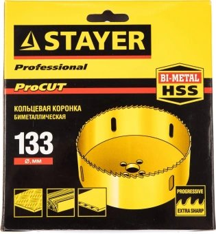 Коронка Stayer 29547-133 универсал. (1пред.) для дрелей/перфораторов - купить недорого с доставкой в интернет-магазине