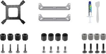 Устройство охлаждения(кулер) Bloody AC-12 ARGB Soc-AM5/AM4/1200/1700/1851 черный 4-pin 14-26dB Al+Cu 230W 582gr Ret (AC-12-ARGB230-BK) - купить недорого с доставкой в интернет-магазине