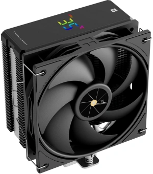 Устройство охлаждения(кулер) Thermalright Assassin X 120 R Digital ARGB Soc-AM5/AM4/1200/1700/1851 черный 4-pin 25.6dB Al+Cu LCD Ret (AX120-R-DIGITAL-BL-ARGB) - купить недорого с доставкой в интернет-магазине