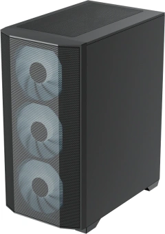 Корпус Accord ACC-195M черный без БП mATX 8x120mm 2xUSB2.0 1xUSB3.0 audio bott PSU - купить недорого с доставкой в интернет-магазине