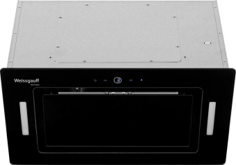 Вытяжка встраиваемая Weissgauff Aura 850 черный управление: кнопочное (1 мотор) - купить недорого с доставкой в интернет-магазине