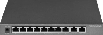 Коммутатор Mercusys MS110GMP (L2) 10x1Гбит/с 8PoE+ 111W неуправляемый - купить недорого с доставкой в интернет-магазине