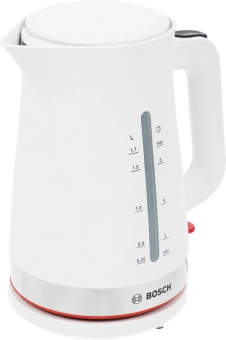 Чайник электрический Bosch TWK4M 1.7л. белый корпус: пластик (TWK4M221) - купить недорого с доставкой в интернет-магазине