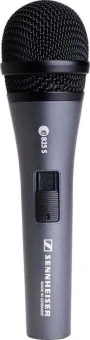 Микрофон проводной Sennheiser E 825-S черный - купить недорого с доставкой в интернет-магазине