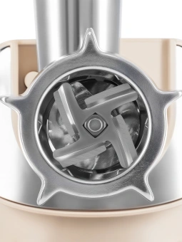 Кухонная машина Hyundai HYM-S9681 планетар.вращ. 1500Вт бежевый - купить недорого с доставкой в интернет-магазине