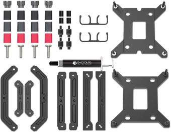 Система водяного охлаждения ID-Cooling SL240 XE ARGB Soc-AM5/AM4/1151/1200/2066/1700 черный 4-pin 14-30dB Al+Cu 300W Ret - купить недорого с доставкой в интернет-магазине