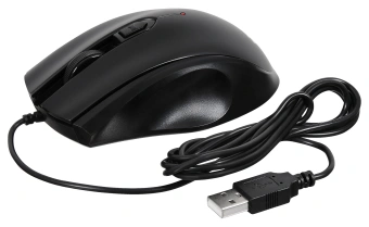 Мышь Acer OMW020 черный оптическая 1600dpi USB 4but (ZL.MCEEE.004) - купить недорого с доставкой в интернет-магазине