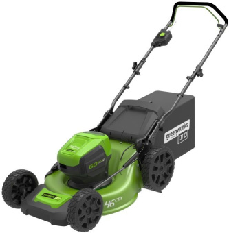 Газонокосилка роторная Greenworks GD60LM46HPK4 (2502807UB) - купить недорого с доставкой в интернет-магазине