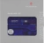 Швейцарская карта Victorinox SwissCard Lite (0.7322.T2) синий полупрозрачный коробка подарочная - купить недорого с доставкой в интернет-магазине