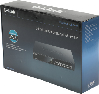 Коммутатор D-Link DGS-1008MP/B1A 8x1Гбит/с 8PoE+ 125W неуправляемый - цена, купить или заказать с доставкой в интернет-магазине Коммутатор D-Link DGS-1008MP/B1A 8x1Гбит/с 8PoE+ 125W неуправляемый - купить недорого с доставкой в интернет-магазине