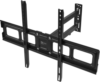 Кронштейн для телевизора Buro MF2 черный 32"-70" макс.35кг настенный поворотно-выдвижной и наклонный - купить недорого с доставкой в интернет-магазине